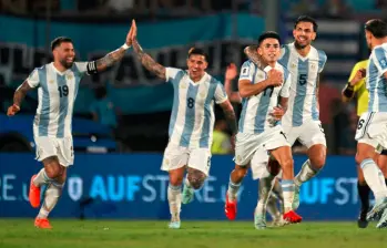 Argentina es la primera selección confirmada para el Mundial por parte de la Conmebol. FOTO GETTY