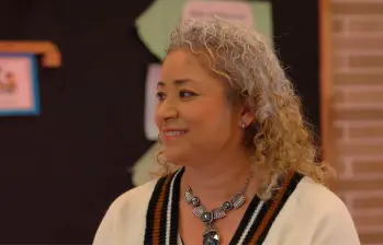 Desde hace 35 años, Ruth Miranda se dedica a la docencia. FOTO: Comfama