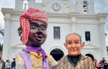 Este fin de semana en El Retiro estarán en las Fiestas de los Negritos. FOTO: Cortesía Alcaldía El Retiro