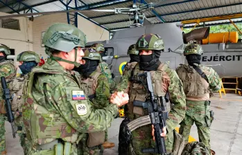La operación pretende dar con el paradero del grupo ilegal que actúa de manera transnacional. FOTO: Cortesía