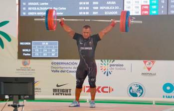Yeison López mostró un buen nivel, aportó un oro y dos platas a Colombia. FOTO Cortesía Secretaría del Deporte y la Recreación del Valle 