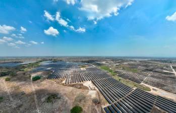 Solo los parques La Loma, Fundación y El Paso, de Enel, representan más del 34% de la energía solar producida en todo el sistema interconectado de Colombia. Foto: Cortesía