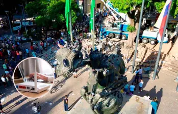 Claro, Tigo, Wom y Starlink entregarán datos móviles gratuitos a usuarios prepago de cinco departamentos afectados por el terremoto. FOTO MANUEL SALDARRIAGA