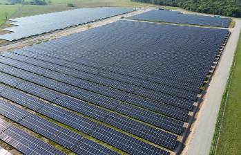 Erco Energy impulsa la primera granja solar con almacenamiento en Colombia. FOTO: Cortesía Erco.