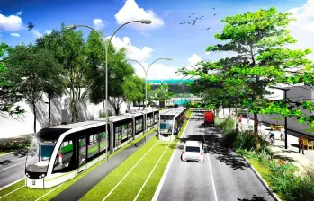 Se espera que el metro de la 80 entre en operación en el 2017. Foto: Metro de Medellín