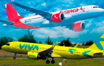 De unicar sus operaciones, Avianca y Viva alcanzarían cerca del 60% del mercado aéreo en Colombia. FOTO: COLPRENSA.