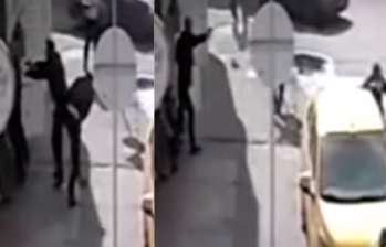 Un ladrón fue impactado por la víctima. FOTOS CPATURA DE PANTALLA 