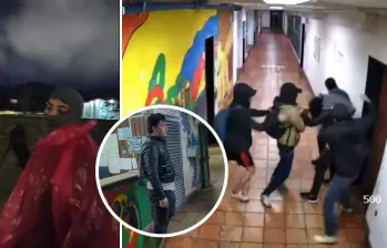 La universidad rechazó los hechos violentos y ya iniciaron investigaciones. FOTO: REDES SOCIALES.