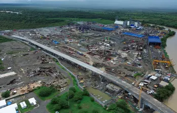 Puerto Antioquia será el primero de los puertos que se desarrollarán en el Urabá antioqueño, aprovechando la ubicación estratégica de esta subregión. FOTO: MANUEL SALDARRIAGA