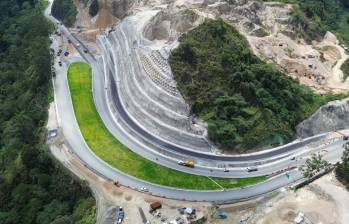 Imagen de las vías 4G del suroeste antioqueño. Foto: cortesía.