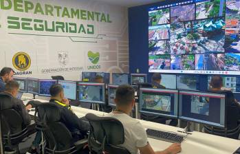 El Nodo Departamental de Seguridad alberga conexión con cientos de cámaras de videovigilancia. FOTO: Imagen tomada de redes sociales