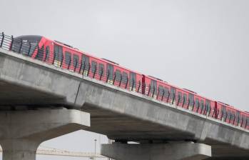 Así va la construcción de la primera línea del metro en la capital. Foto: Colprensa