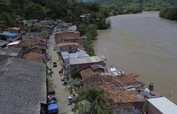 Imagen de referencia del Río Cauca en los municipios del Suroeste antioqueño. FOTO Manuel Saldarriaga.