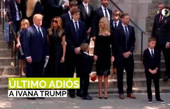 Último adiós a Ivana Trump en Nueva York