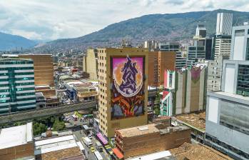 Panorámica del Centro de Medellín y sus laderas. Foto: Andrés Camilo Suárez Echeverry.