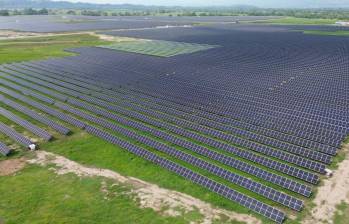 La construcción del parque solar Tepuy comenzó en marzo de 2022. Foto Cortesía