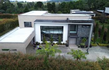 Esta fue la mansión que recuperó la SAE, luego de que estuviera ocupada irregularmente tras un proceso de extinción de dominio. FOTO: CORTESÍA SAE