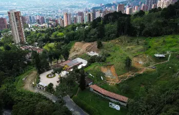 El lote Aguas Vivas tiene gran valor. Está ubicado en El Poblado. FOTO manuel saldarriaga