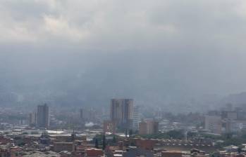 EL Valle de Aburrá atraviesan una de las semanas críticas del año por la calidad del aire. Foto: EL COLOMBIANO