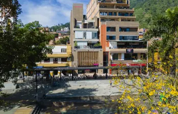La nueva sede de Comfama en el parque de Amagá. FOTO: CORTESÍA