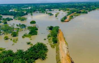 Inundaciones en La Mojana. Foto: Colprensa