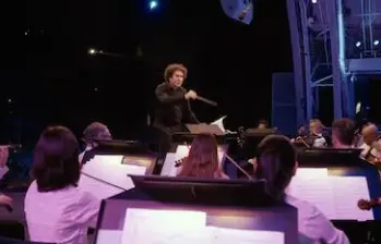 Dudamel llegó a la dirección de la Filarmónica de Los Ángeles en 2009. FOTO: Captura de pantalla.