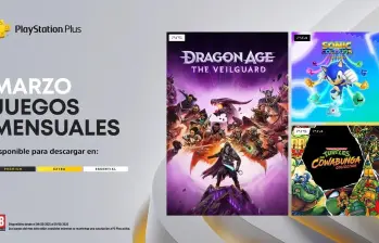 Dragon Age: The Veilguard, Sonic Colors: Ultimate y Teenage Mutant Ninja Turtles: The Cowabunga Collection estarán disponibles para los suscriptores de PlayStation Plus en marzo. FOTO PlayStation