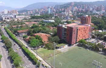 El Politécnico Colombiano Jaime Isaza Cadavid, desde arriba. FOTO Cortesía POLI