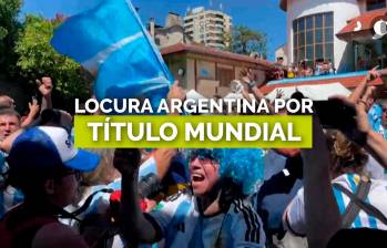 La locura argentina estalla en el mundo luego de ganar el Mundial 