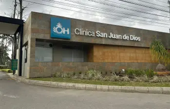 La clínica advirtió que el incumplimiento reiterado afecta de manera directa su estabilidad financiera. FOTO: Cortesía Clínica San Juan de Dios