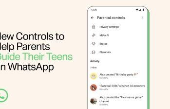 La app de mensajería incorporó controles parentales que permiten a los padres supervisar y gestionar el uso que hacen los menores en la plataforma. FOTO cortesía