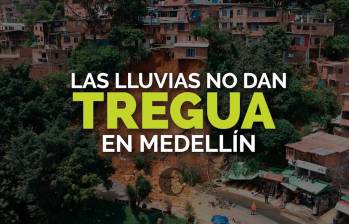 Las lluvias tienen contra las cuerdas a los barrios de Medellín