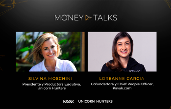 Loreanne García de Kavak junto a Silvana Moschini, presidenta y productora ejecutiva de Unicorn Hunters. FOTO Cortesía 