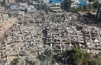 Los terremotos de magnitudes 7,2 y 7,5 ocurrieron el 24 de junio en el norte de Venezuela. FOTO: AFP