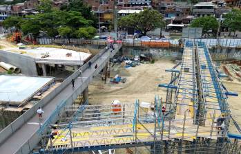 Aspecto de la plataforma de acceso que fue habilitada para ingresar desde Carabobo a la estación Acevedo del metro. FOTO: Cortesía Alcaldía