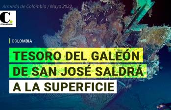 Tesoro del Galeón San José saldrá a la superficie