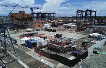 Puerto Antioquia constituye un hito para el comercio exterior de Antioquia y el país. FOTO Manuel Saldarriaga