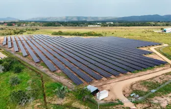 Según EPM esta es la solución de autogeneración solar más grande que tiene en operación en Colombia. FOTO cortesía EPM