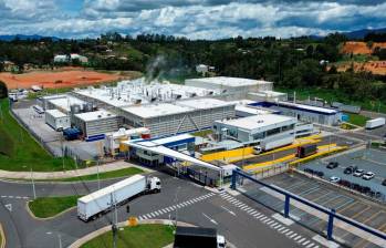 La fábrica de Pepsico en Guarne emplea a cerca de 560 personas. FOTO CAMILO SUÁREZ. 