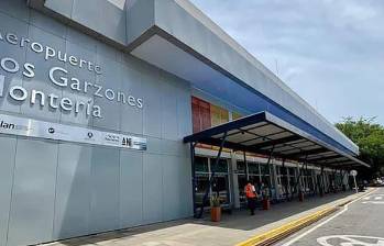El Aeropuerto Los Garzones iniciará operaciones internacionales con vuelos directos hacia Quito y Panamá desde mayo. FOTO: Minsterio de transporte