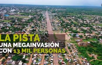La Pista: una megainvasión con 13 mil personas en el antiguo aeropuerto de Maicao