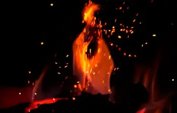 Manejar el fuego le permitió a la especie aumentar la sociabilidad entre sus miembros y cocinar los alimentos. Foto: Getty.