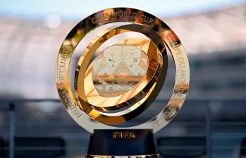 Este es el trofeo que se llevará el ganador del Mundial de Clubes. FOTO FIFA
