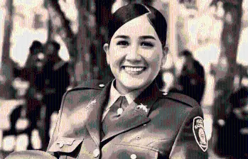María Alejandra Vieda llevaba apenas cuatro meses en la Policía. FOTO: Cortesía