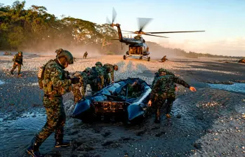 En los primeros 100 días de 2026, las Fuerzas Militares capturaron a 3.421 miembros de los grupos armados. FOTO: CORTESÍA DE LAS FF.MM.