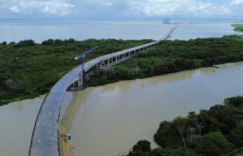Puerto Antioquia avanza en más de un 90%. FOTO: MANUEL SALDARRIAGA