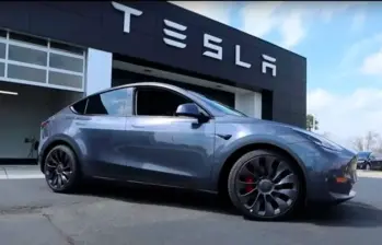 Tesla ya aparece en el ranking de las marcas más vendidas en Colombia mientras el segmento eléctrico sigue en expansión. FOTO: CORTESÍA