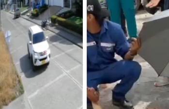 Un joven de 16 años embistió intencionalmente a la mujer después de que ella lo persiguiera en una motocicleta para reclamarle luego de que arrollara y matara a su mascota. FOTO: redes sociales