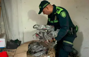 Hallaron 2.000 partes de motos robadas en enorme “deshuesadero”; así se mueve este ‘mercado’ en Medellín