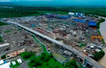 La variante para la operación el Puerto Antioquia tendrá un valor de $250.000 millones. FOTO: MANUEL SALDARRIAGA